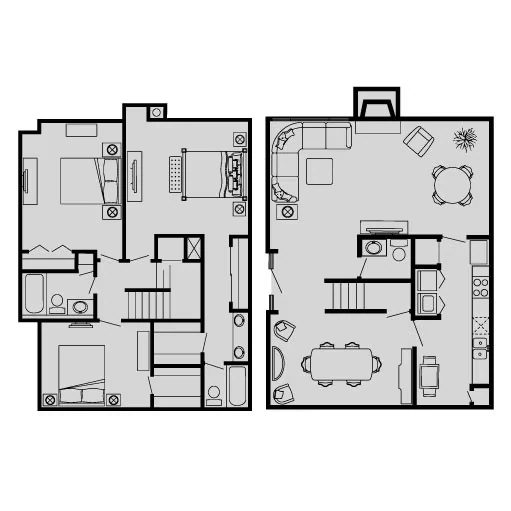 K (TwnHm) 4409 floor plan